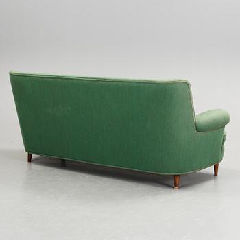 SOFFA, "Hemmakväll" Carl Malmsten, omkring 1900-talets mitt.