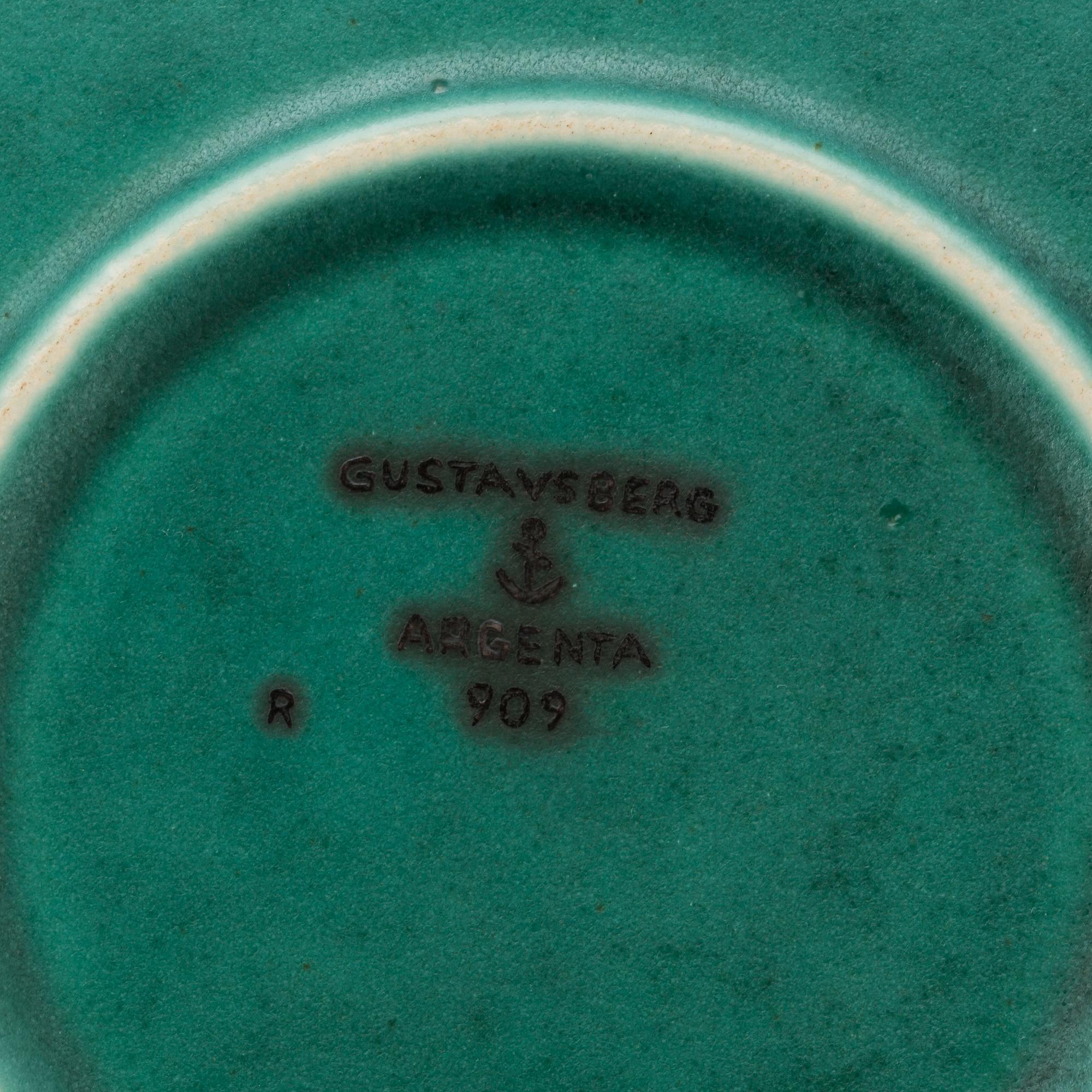 FAT, stengods "Argenta", Wilhelm Kåge, Gustavsberg.