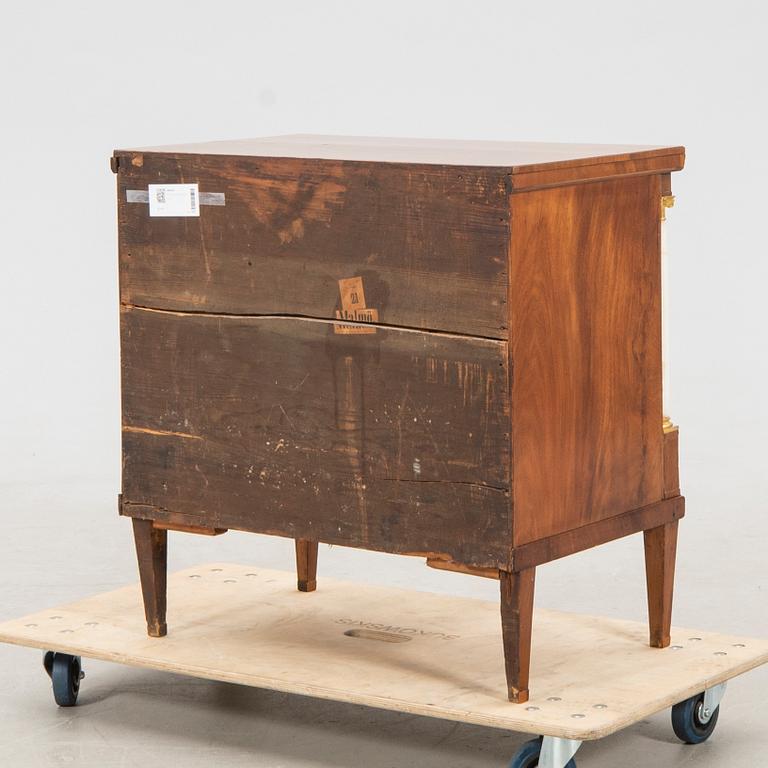 Chest of drawers, Empire style, late 19th century.