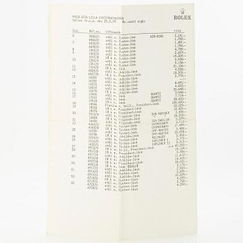 Rolex, Day-Date, "Pie-Pan", ca 1975.