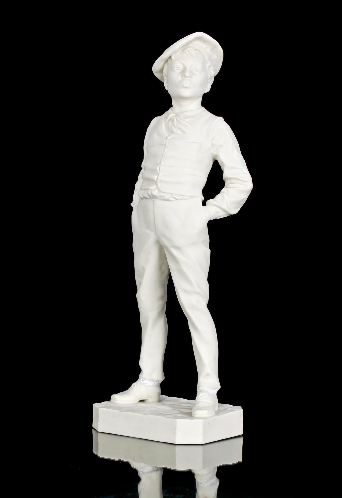 FIGURIN, parian, Gustafsberg. Tidigt 1900-tal.