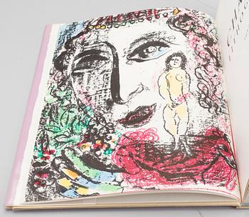 BÖCKER, "Chagall Lithographe II, 1957-62" & "Chagall Lithographie III, 1962-1963". 12 + 2  litografier.