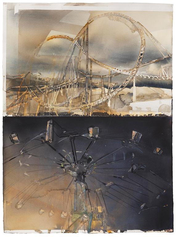 Lars Lerin, "Neverland II".