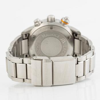 Maurice Lacroix, Pontos S, armbandsur, kronograf, 43 mm.