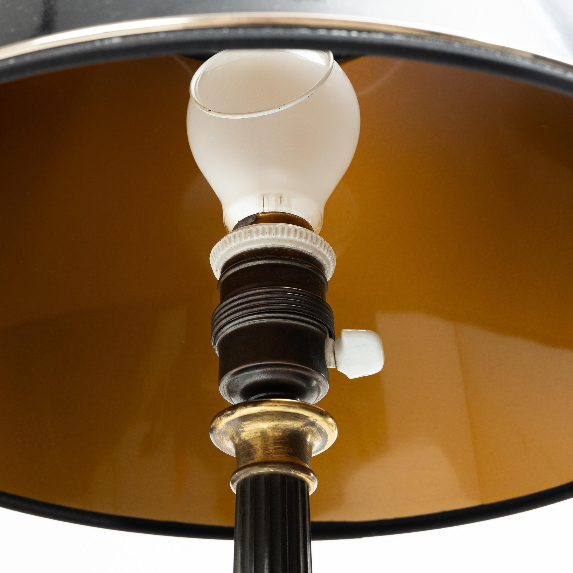 Table lamp, Empire style, 20th century.