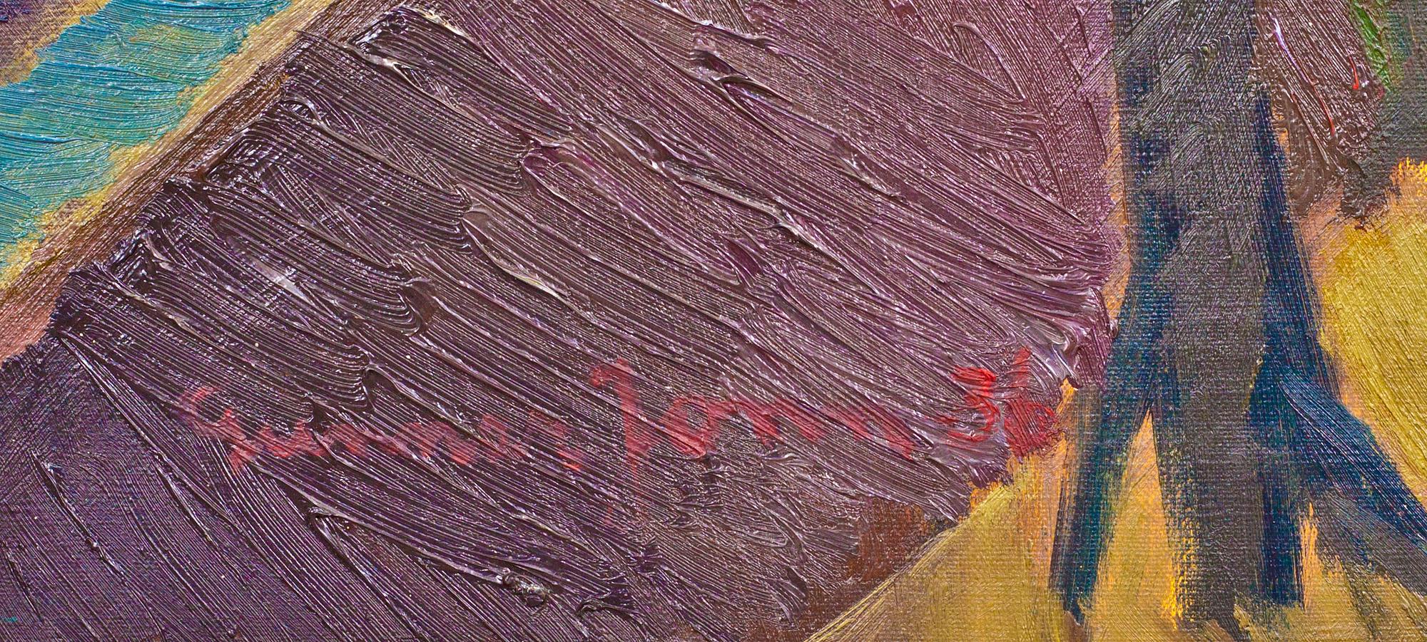 GUNNAR JONN, olja på duk, signerad och daterad -36.