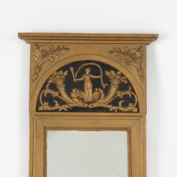 An Empire Mirror, early 19th Century.