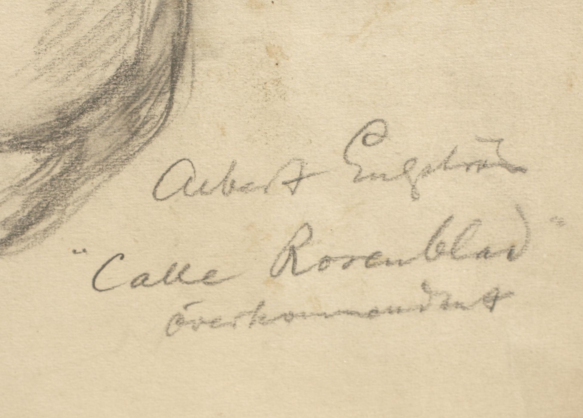 ALBERT ENGSTRÖM, blyert, 2 st, sign.