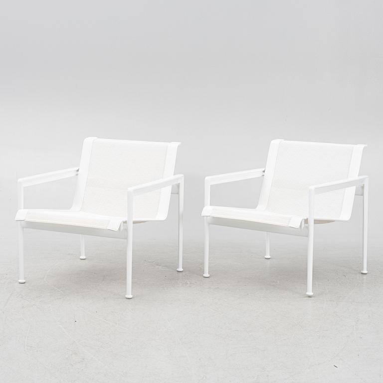 Richard Schultz, "1966 Lounge Chair", a pair, Knoll.