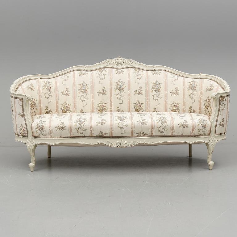 SOFFA, rokokostil, 1900-talets mitt.