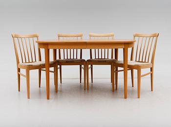 MATGRUPP, 5 delar, "Herrgården", Carl Malmsten, Bodafors, 1900-talets andra hälft.