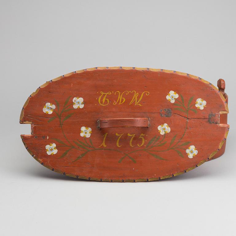FOLKART CONTAINER.