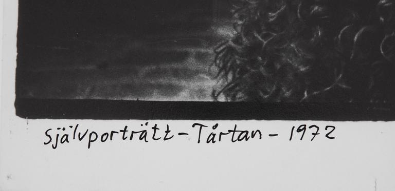 Carl Johan De Geer, "Självporträtt-Tårtan-1972".