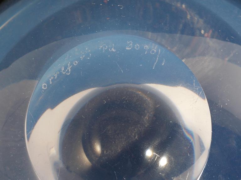 SKÅL, glas, Sven Palmqvist, Orrefors.