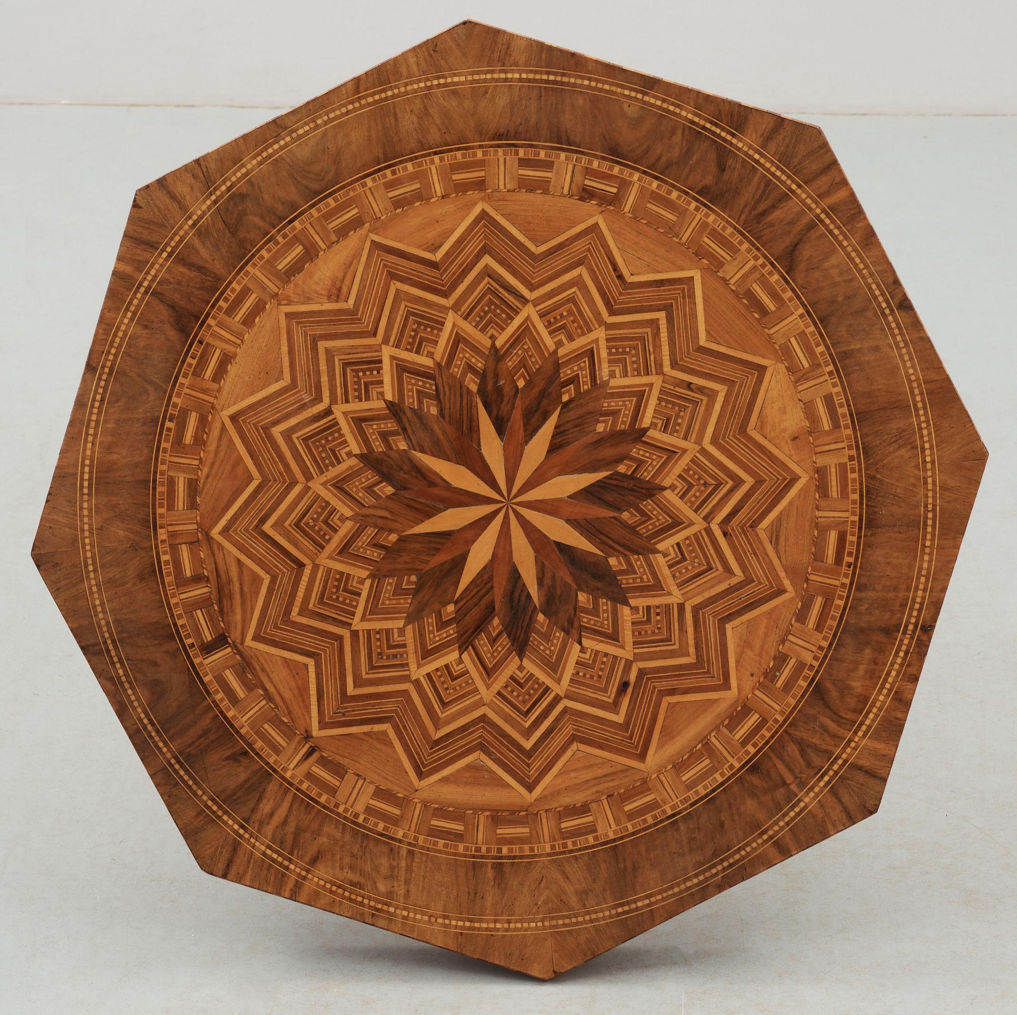 SALONGSBORD, Italien 1800-talets andra hälft.