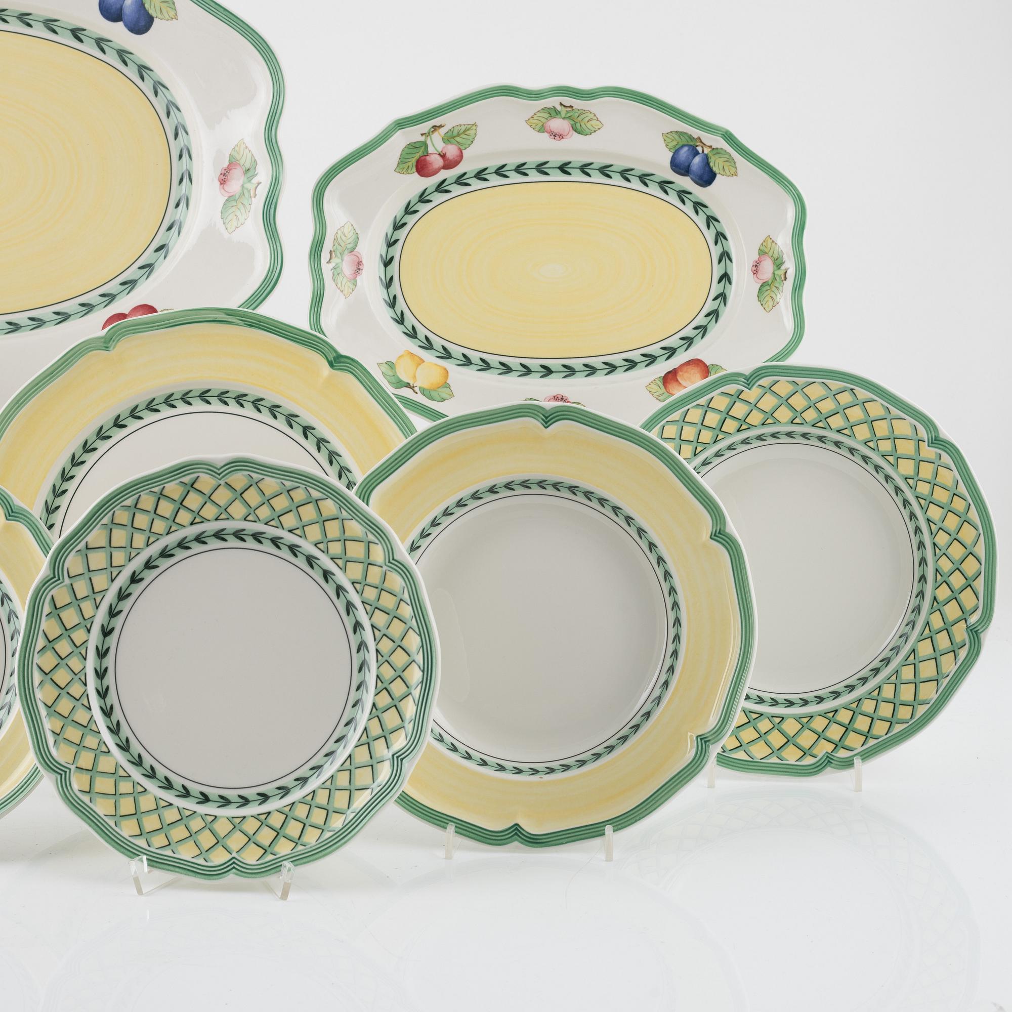 A 41-piece 'French Garden' dinner service, Villeroy & Boch.