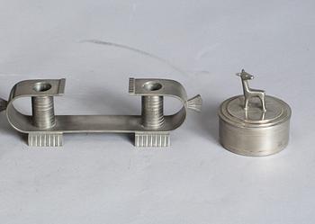 PARTI TENN, tenn, 4 delar, Art Deco. 1900-talets första hälft.