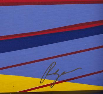 RICHARD RYAN, färgserigrafi, signerad och numrerad.