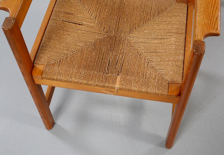 BORD SAMT STOLAR, 5 delar, Börje Mogensen, 1900-talets andra hälft.