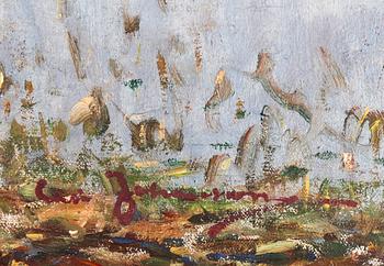 CARL JOHANSSON, olja på duk, signerad.