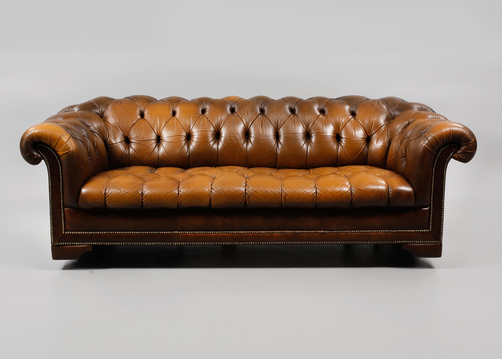 SOFFA, Chesterfieldmodell, 1900-talets andra hälft.