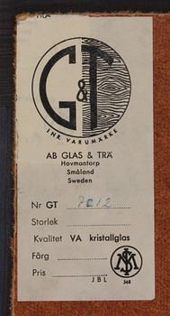 SPEGEL, Eva Wrangel och Lars-Göran Nilsson, tillskr, etikettmärkt Hovmantorp.