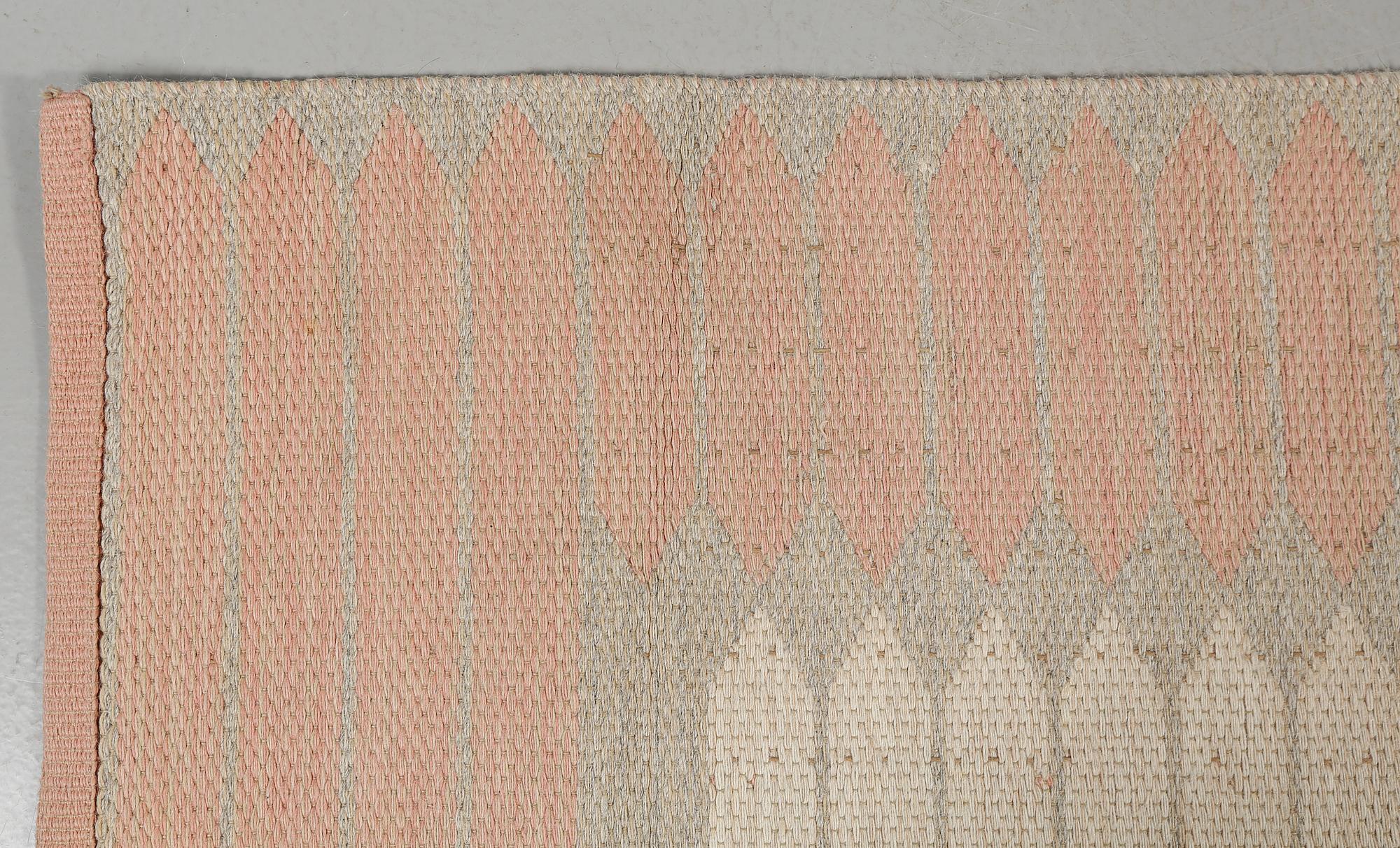 MATTA, dubbelväv, omkring 1900-talets mitt, ca 200x135 cm.