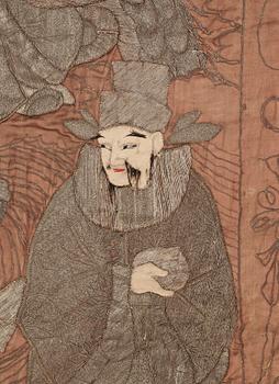 BRODERI, siden, Kina, tidigt 1900-tal.