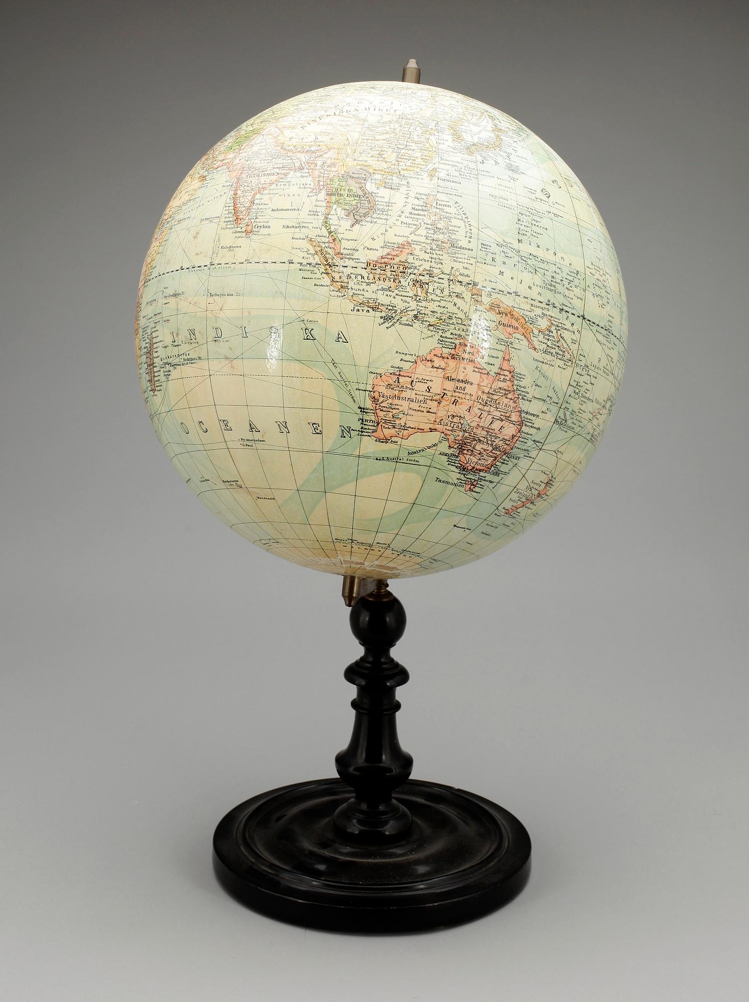 JORDGLOB, 1900-talets första hälft.