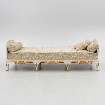 A Rococo.style bed, first half of the 20th century.