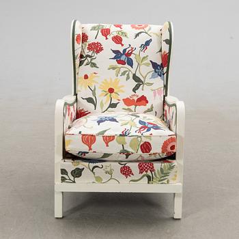 Wilhelm Knoll, fåtölj, Knolls Moderna Möbler, 1900-talets första hälft.