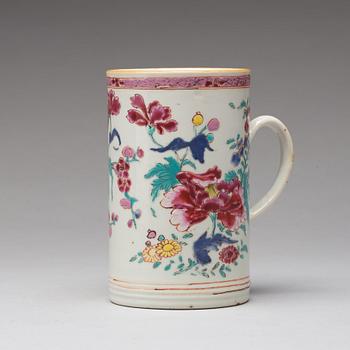 MUGG, kompaniporslin. Qingdynastin, Qianlong (1736-95).