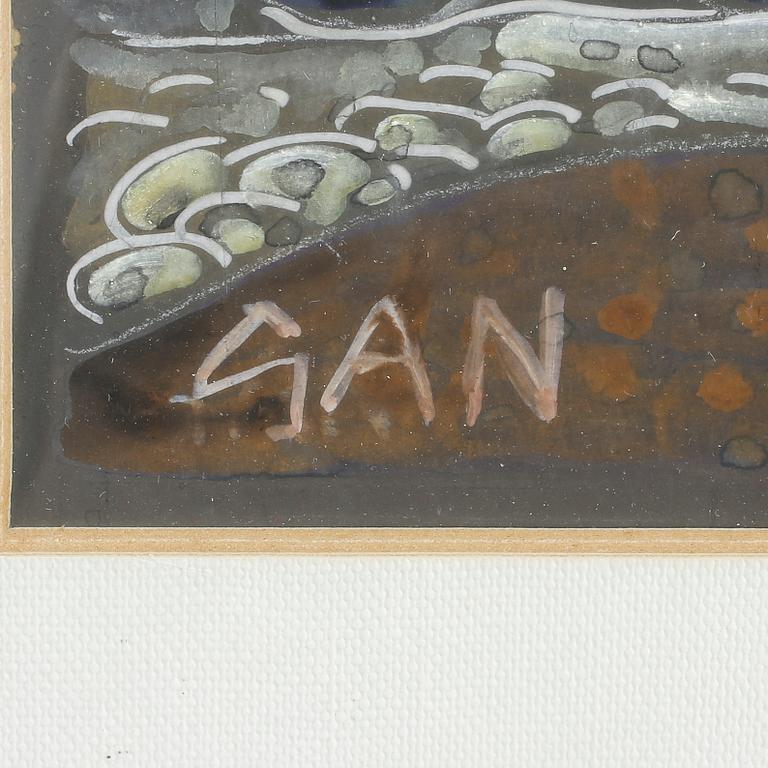 GÖSTA ADRIAN-NILSSON, gouache, monogramsignerad samt daterad 48.