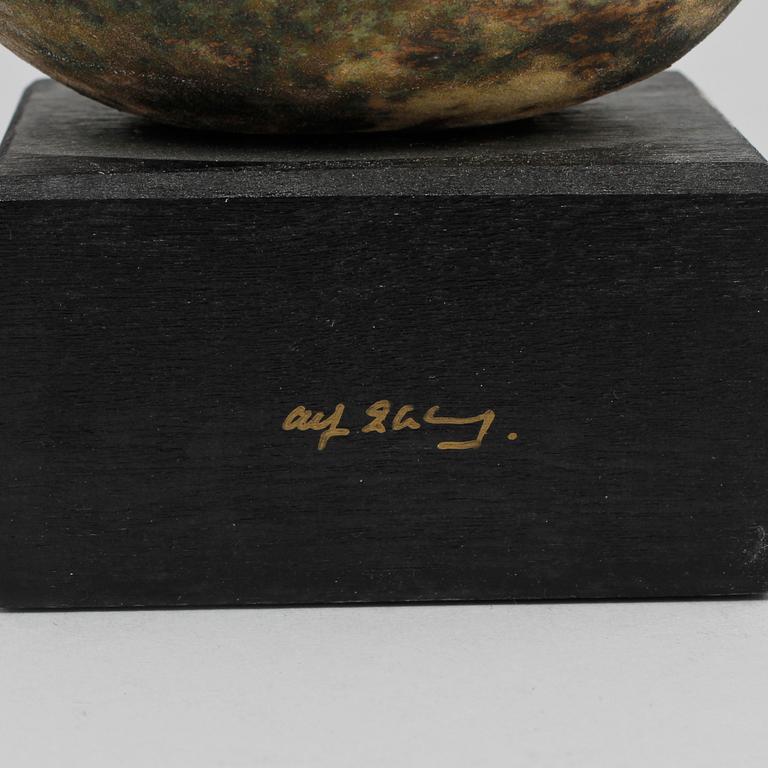 ALF EKBERG, skulptur, stengods, 1900-talets slut.