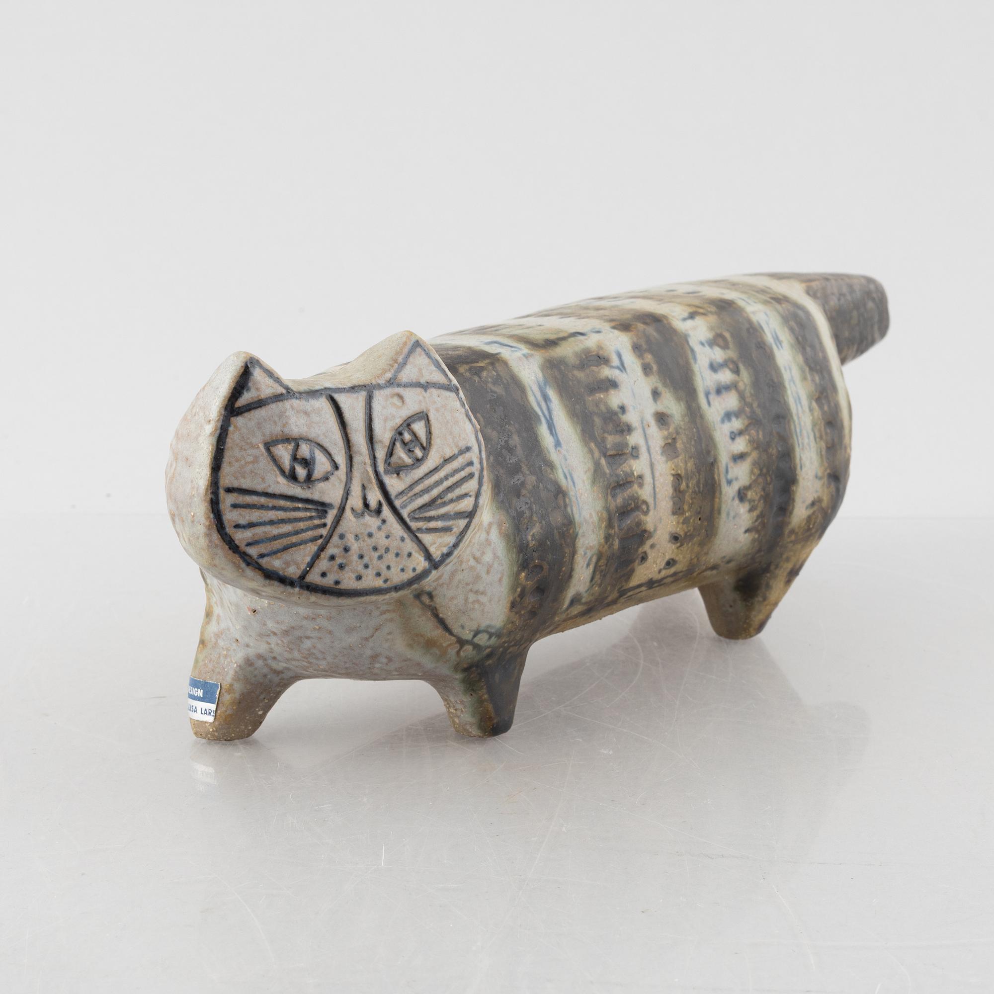 Lisa Larson, figurin, stengods, Gustavsberg.