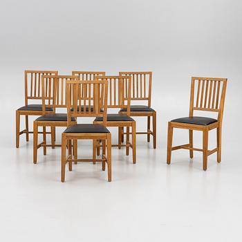 Stolar, 7 st, sk. Leksandsmodell, All Wood.