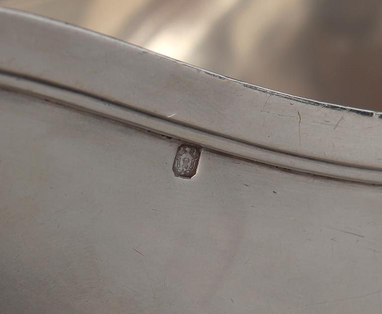 SÅSSNIPA, silver, Antwerpen, Belgien, 1831-69, vikt 371 gram.