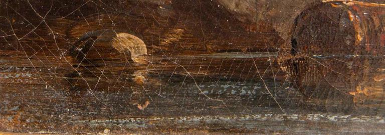 Ebenezer Colls, oil on canvas, signed E Colls.