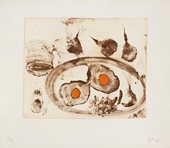 MIQUEL BARCELÓ, Aquatint, 1990, signed in pencil and numbered 25/35.