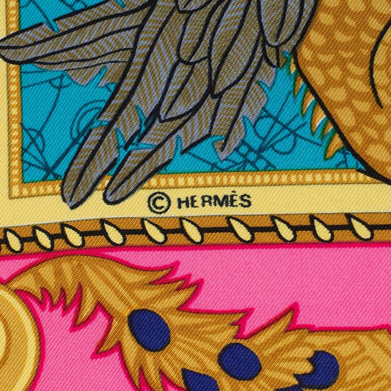 Hermès, scarf, "The Bissone of Venice".