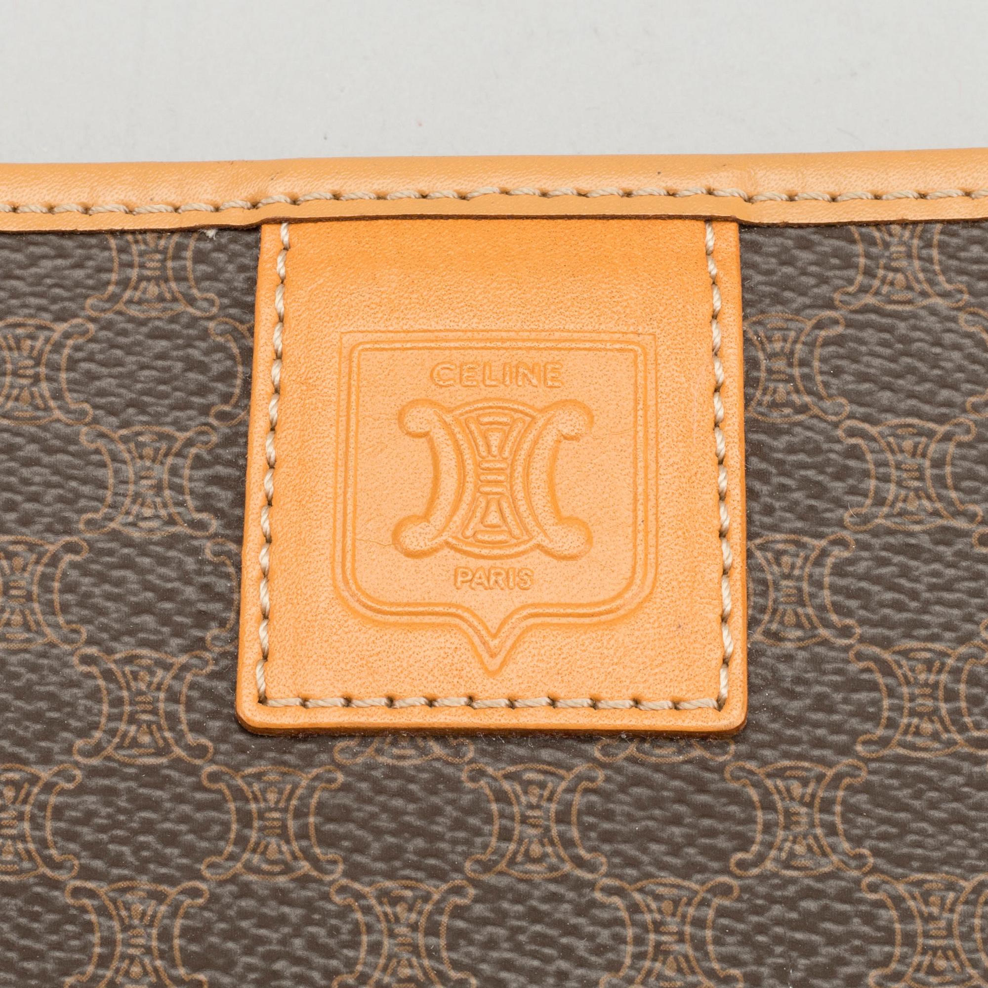 A CÉLINE TOILET BAG.