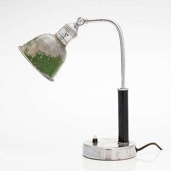 Bordslampa, funkis, 1930-tal.