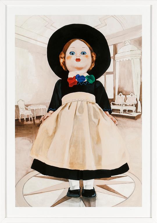 PIA INGELSE,  gicléetryck, signerad och numrerad 7/25.