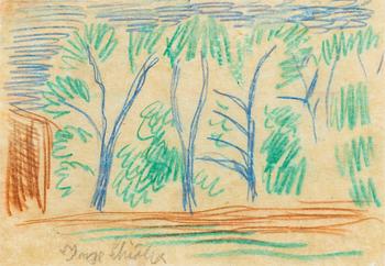 Inge Schiöler, Tree by House.
