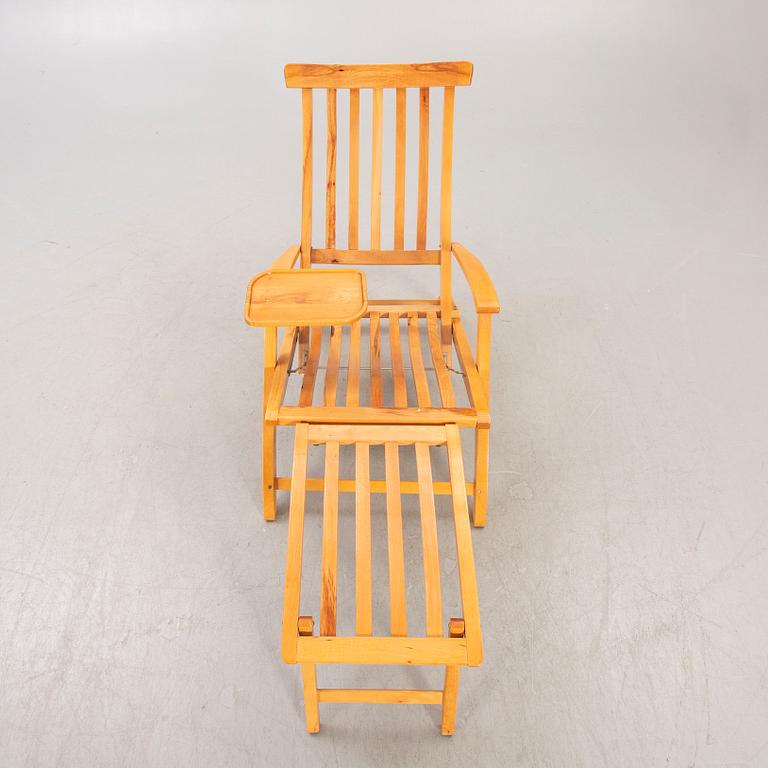 Deck chair, Brogrens, second half of the 20th century.