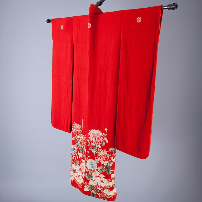 KIMONO, Japan, 1900-talets första hälft.