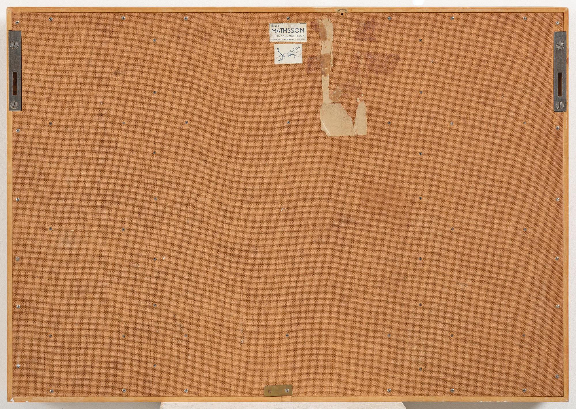 Bruno Mathsson, väggsekretär, Firma Karl Mathsson, Värnamo, 1930-40-tal.