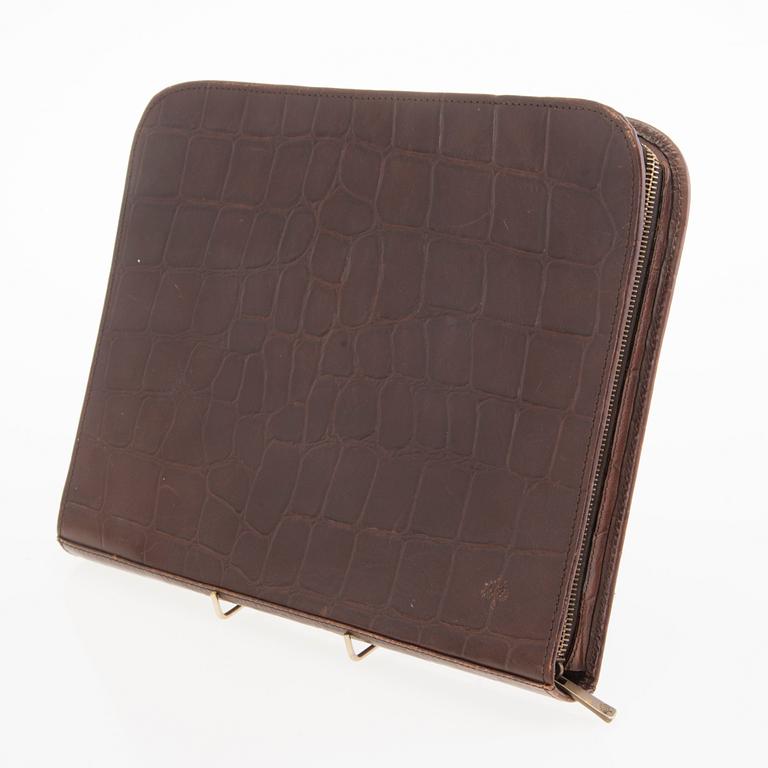 MULBERRY Congo Leather Document Holder.