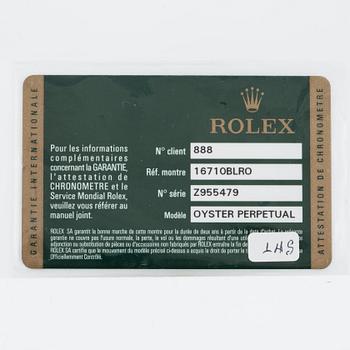 Rolex, GMT-Master II, "3186-movement", "Rectangular Dial".