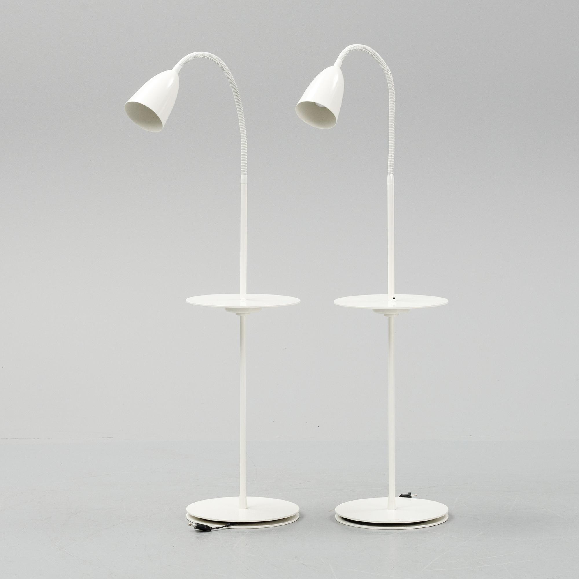 NICLAS HOFLIN, a pair of 'Arkipelag' floor lamps for Ruben 2005.